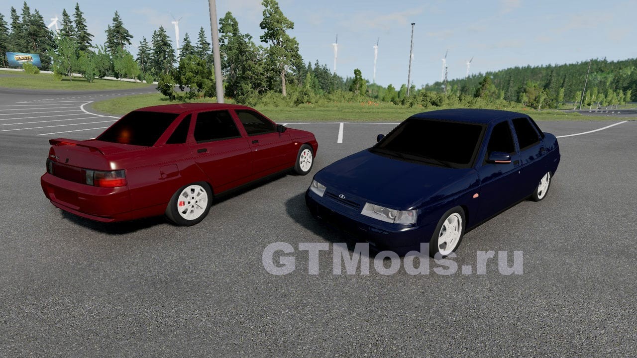 ВАЗ 2110 (1998-2007) v5.3 для BeamNG.drive (0.27.x) » Моды для игр про  автомобили от GTMods.ru