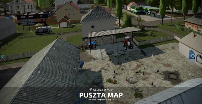 Карта  Puszta v2.0 для Farming Simulator 22 (1.8.x)