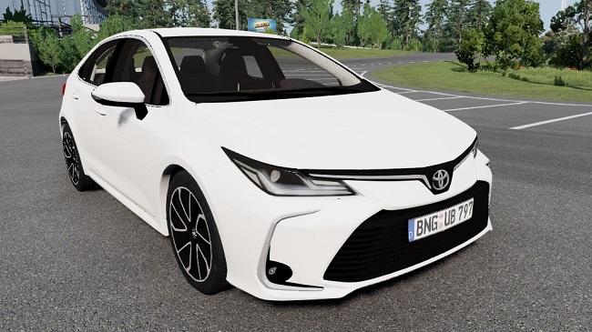 Toyota Corolla Altis v1.0 для BeamNG.drive (0.27.x)