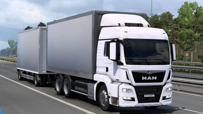 M.A.N TGS-L v1.0 для Euro Truck Simulator 2 (1.46.x)