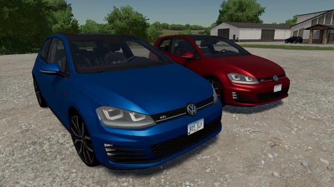 Volkswagen Golf GTI 2014 Pack v1.0 для Farming Simulator 22 (1.8.x)