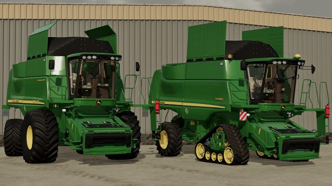 John Deere S690i / 9880i STS EU v1.0.0.1 для Farming Simulator 22 (1.8.x)