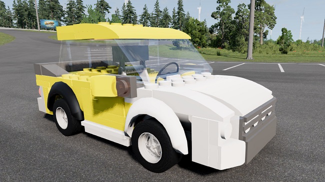 Lego Car v1.0 для BeamNG.drive (0.26.x)
