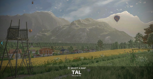 Карта TAL v1.0 для Farming Simulator 22 (1.8.x)