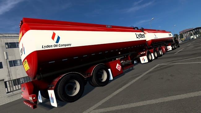 Advanced B-Train Tanker Ownable v1.5r для Euro Truck Simulator 2 (1.47.x)