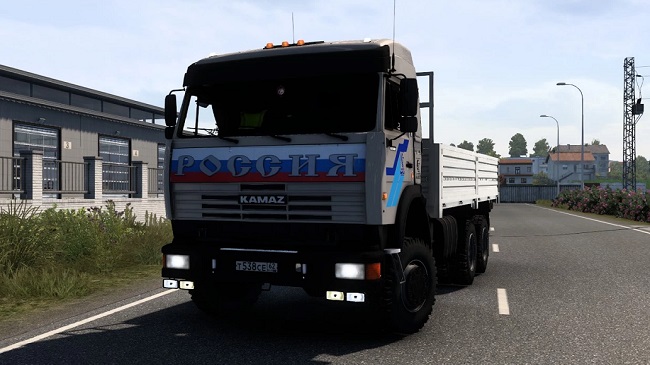 КамАЗ 54115 - 43118 v1.0 для Euro Truck Simulator 2 (1.46.x)