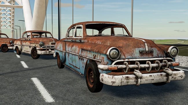 Chevrolet BelAir 1953 v1.0 для Farming Simulator 22 (1.8.x)