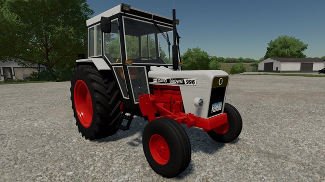 Classic David Brown 996 v1.0 для Farming Simulator 22 (1.8.x)