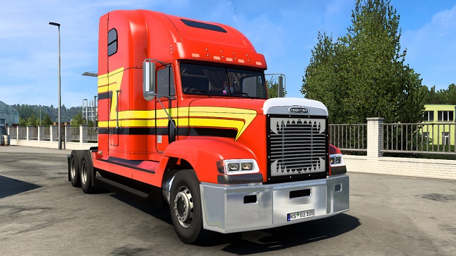 Freightliner FLD 120 v3.8 для Euro Truck Simulator 2 (1.46.x)
