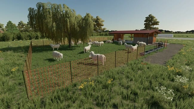 Sheep Barn v1.0 для Farming Simulator 22 (1.8.x)