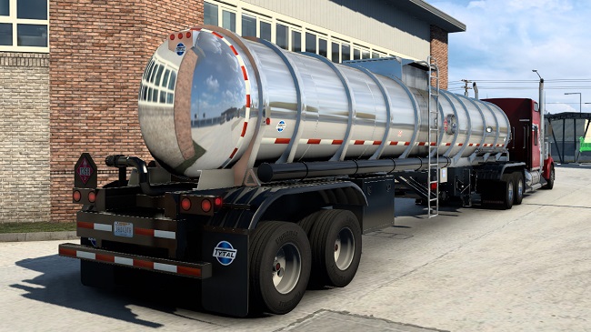 Tytal Crude Oil Tanker v1.0 для American Truck Simulator (1.46.x)