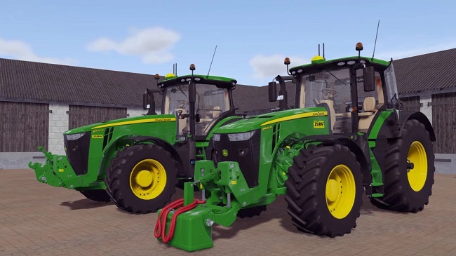 John Deere 8R 2018 v1.0.0.1 для Farming Simulator 22 (1.8.x)