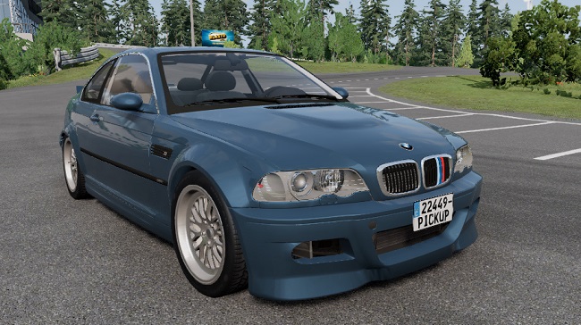 BMW M3 E46 v1.0 для BeamNG.drive (0.27.x)