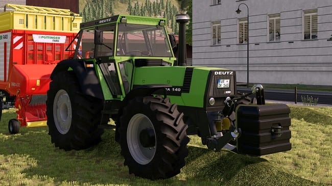 Deutz DX 140 v1.0 для Farming Simulator 22 (1.8.x)