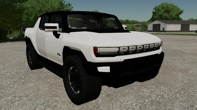 GMC Hummer EV v1.0.0.0 для Farming Simulator 22 (1.8.x)