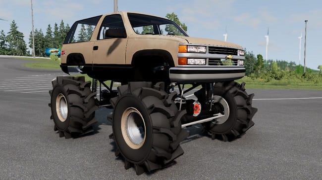 BBCustoms DaHoe Mega Truck v1.0 для BeamNG.drive (0.27.x)