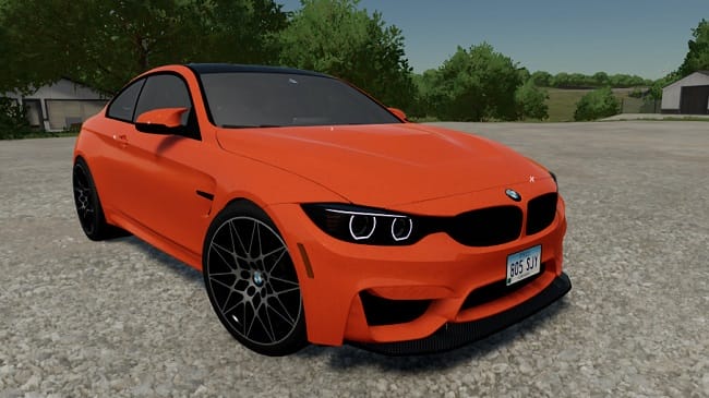 BMW M4 2016 Edited v1.0 для Farming Simulator 22 (1.8.x)