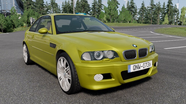 BMW E46 Coupe (1998-2005) v1.0 для BeamNG.drive (0.27.x)