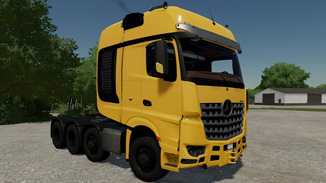 Mercedes Arocs SLT v1.0 для Farming Simulator 22 (1.8.x)