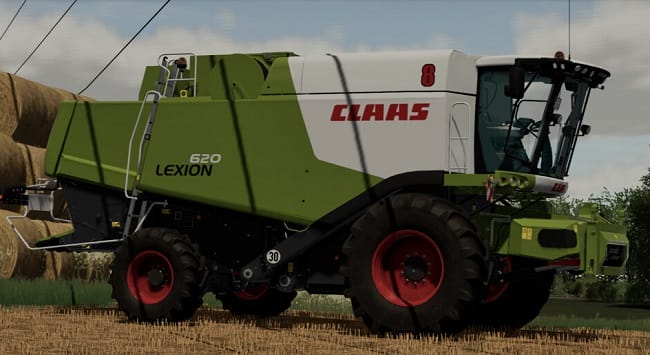 Claas Lexion 600-700 Series 2012-2020 v1.0.0.1 для Farming Simulator 22 (1.8.x)