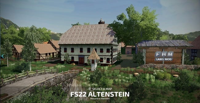 Карта Altenstein v1.0.6.0 для Farming Simulator 22 (1.9.x)