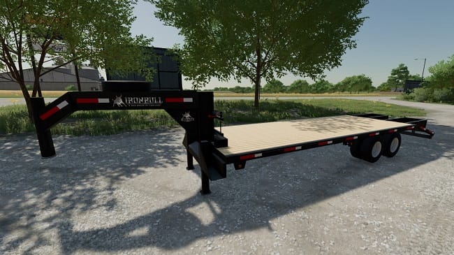 Iron Bull WinchTrailer CHS v1.0 для Farming Simulator 22 (1.8.x)