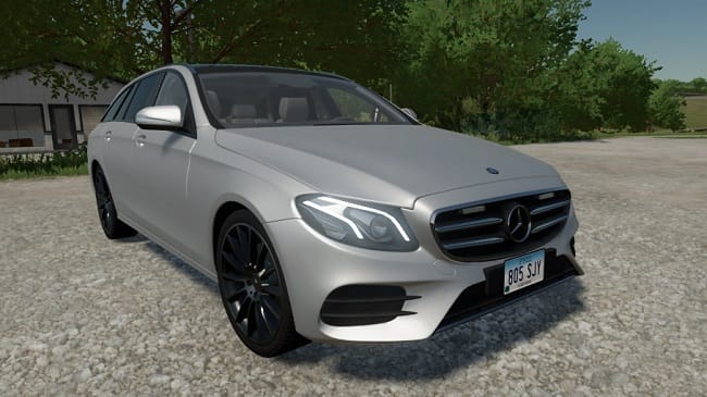 Mercedes-Benz E-Class 2016 Estate v1.0 для Farming Simulator 22 (1.8.x)