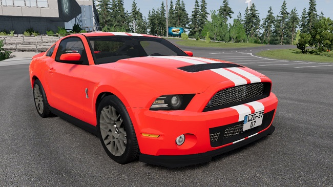 Ford Mustang Pack v1.0 для BeamNG.drive (0.28.x)