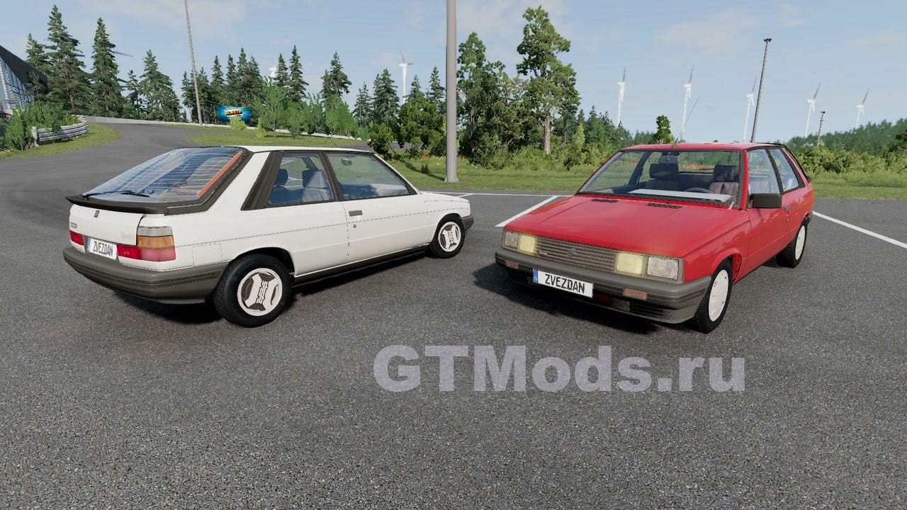 Renault 11 Pack v1.0 для BeamNG.drive (0.27.x) » Моды для игр про  автомобили от GTMods.ru