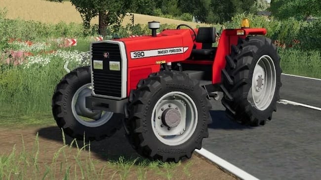 Massey Ferguson 390 v1.0 для Farming Simulator 22 (1.8.x)