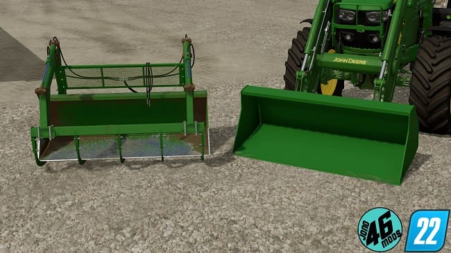 John Deere Grapple Bucket v1.0 для Farming Simulator 22 (1.8.x)