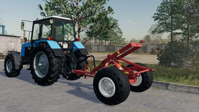 ТПГ Волга-6000 v1.1 для Farming Simulator 19 (1.7.x)