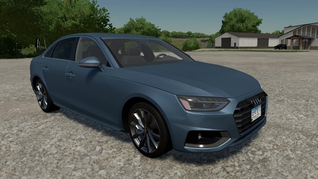 Audi A4 Limousine 2022 v1.0 для Farming Simulator 2022 (1.4.x)