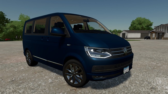 Volkswagen T6 Multivan 2016 v1.0.0.1 для Farming Simulator 22 (1.8.x)