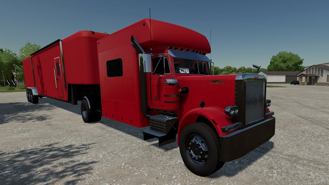 Peterbilt 359 Toterhome v1.0 для Farming Simulator 22 (1.8.x)