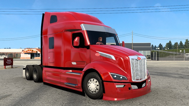 Peterbilt 579 2022 v1.0 для American Truck Simulator (1.47.x)