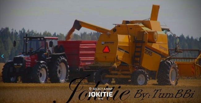 Карта Finland, Jokitie v1.0 для Farming Simulator 22 (1.8.x)