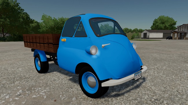 Iso Isetta Car v1.0 для Farming Simulator 22 (1.8.x)
