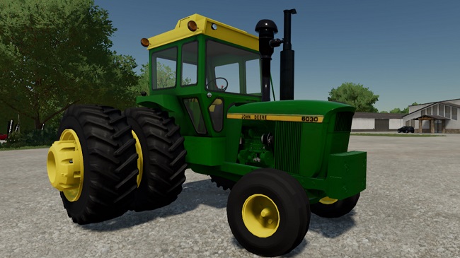 John Deere 6030 v1.0 для Farming Simulator 22 (1.8.x)