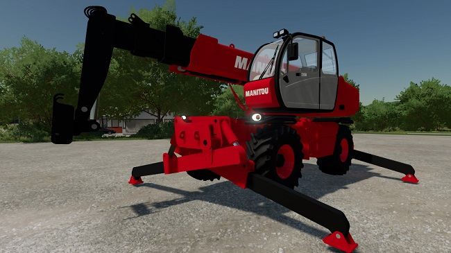 Manitou Mrt2150 V10 для Farming Simulator 22 18x Моды для игр про автомобили от 7302