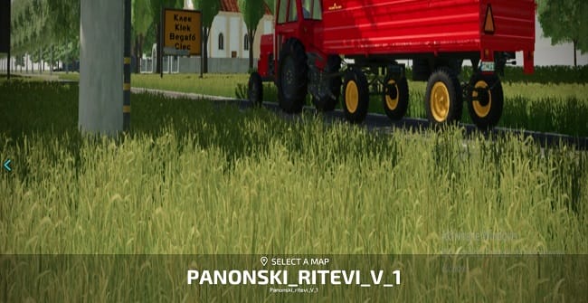 Карта Panonski Ritovi v1.0 для Farming Simulator 22 (1.8.x)