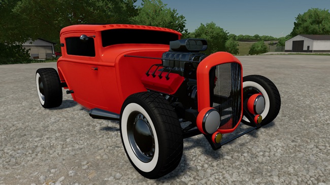 Ford Coupe Hotrod v1.0 для Farming Simulator 22 (1.8.x)