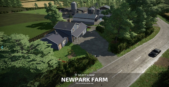 Карта Newpark Farm v1.0 для Farming Simulator 22 (1.8.x)