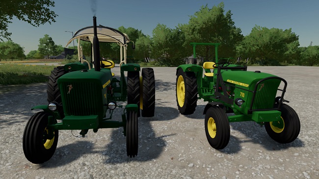 Lanz John Deere 710 v1.0 для Farming Simulator 22 (1.8.x)