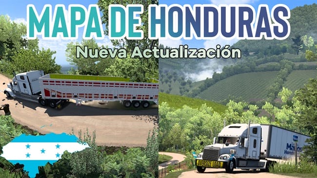 Карта Western Honduras v6.3 для American Truck Simulator (1.47.x)