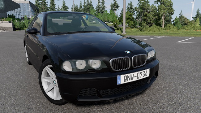 BMW M3 Coupe 2002 v1.0 для BeamNG.drive (0.27.x)