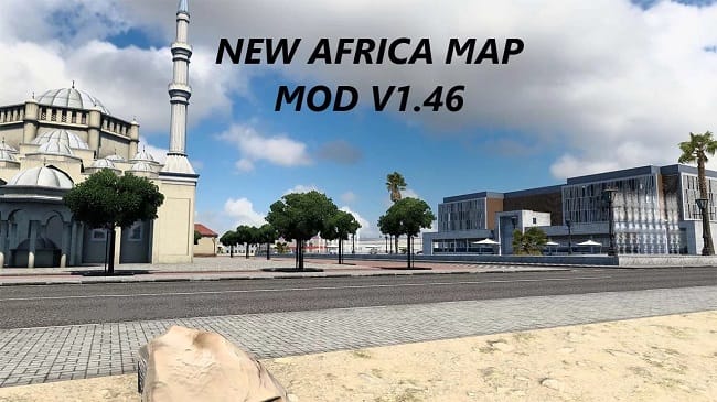 Карта New Africa v1.0 для Euro Truck Simulator 2 (1.46.x)