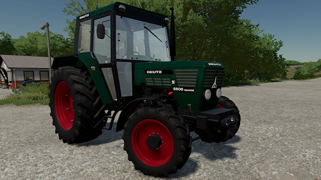 Deutz D06 v1.0 для Farming Simulator 22 (1.7.x)