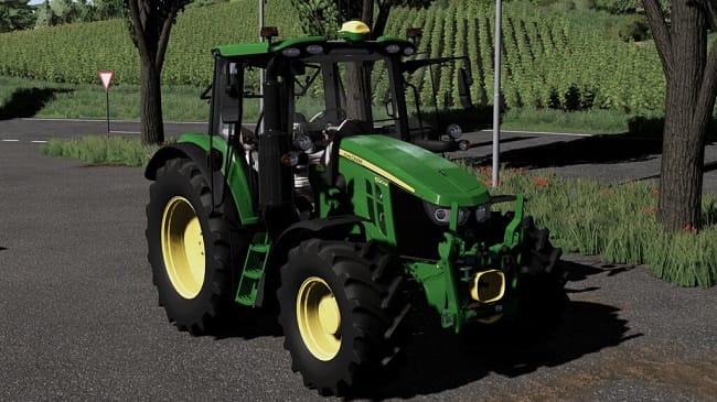John Deere 6M Series v1.0 для Farming Simulator 22 (1.8.x)