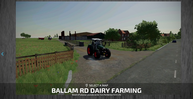 Карта Ballam Rd Dairy Farming v1.1.3.0